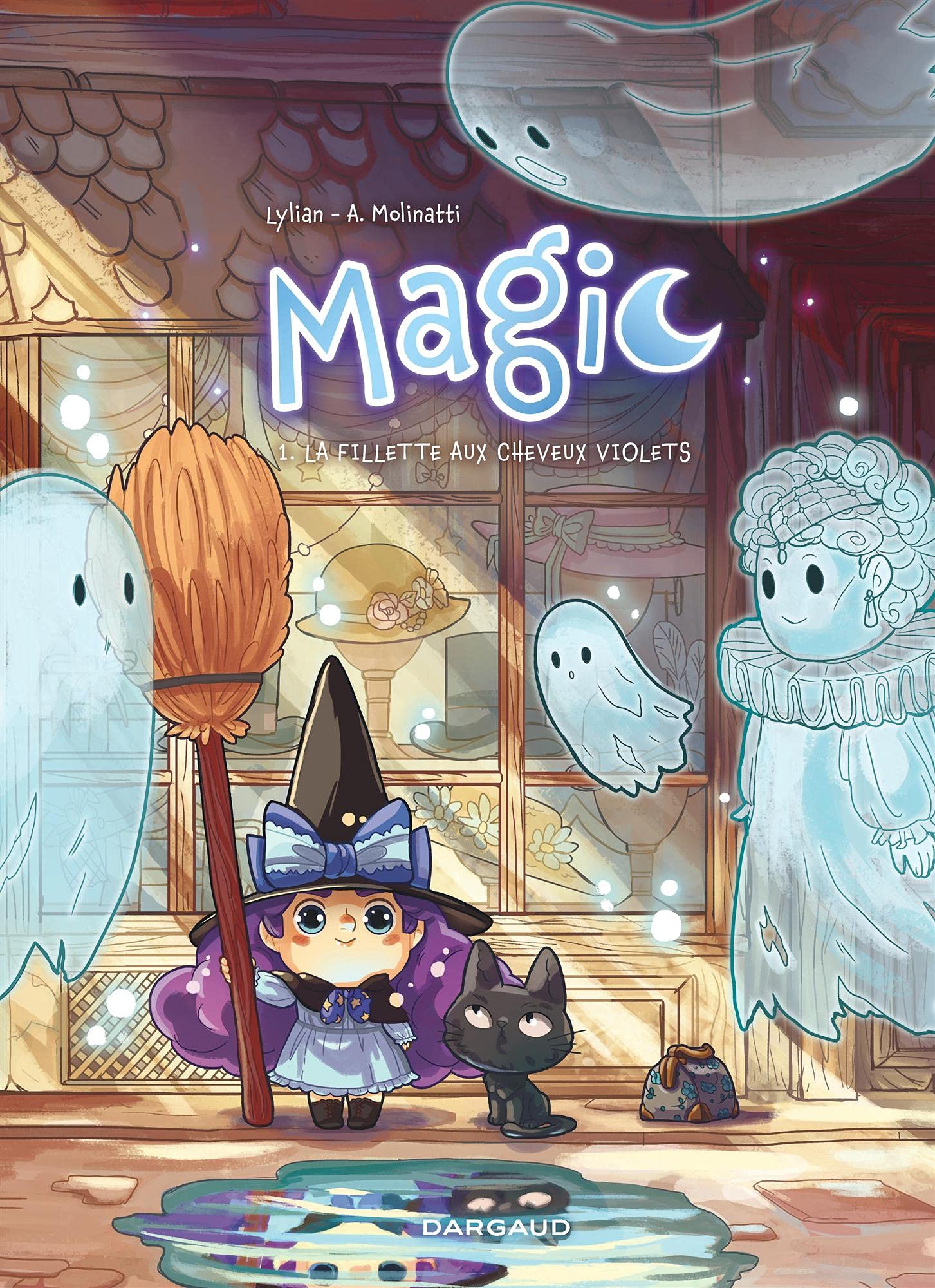 Magic, tome 1 : La fillette aux cheveux violets de Lylian et Audrey Molinatti 